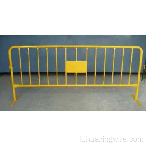 Recinzione temporanea rivestita in PVC